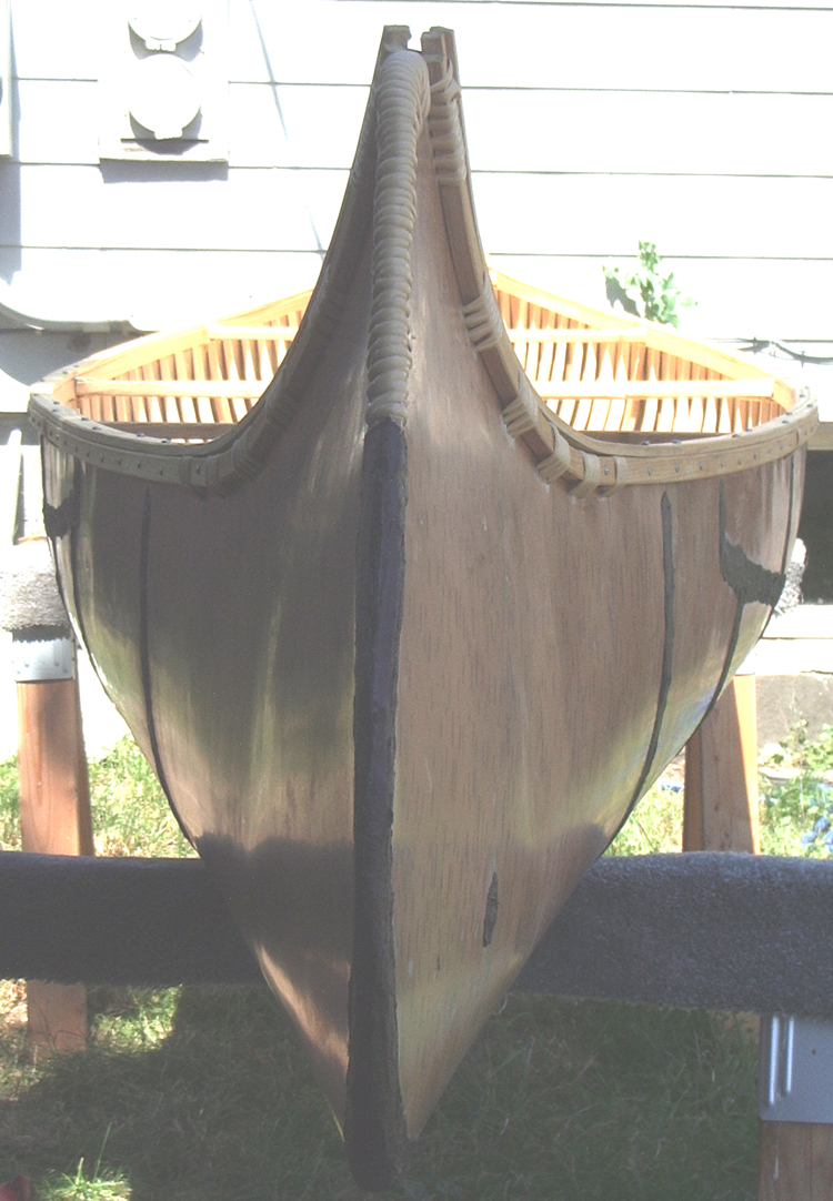 Fiberglass Birchbark Replicas Canoes