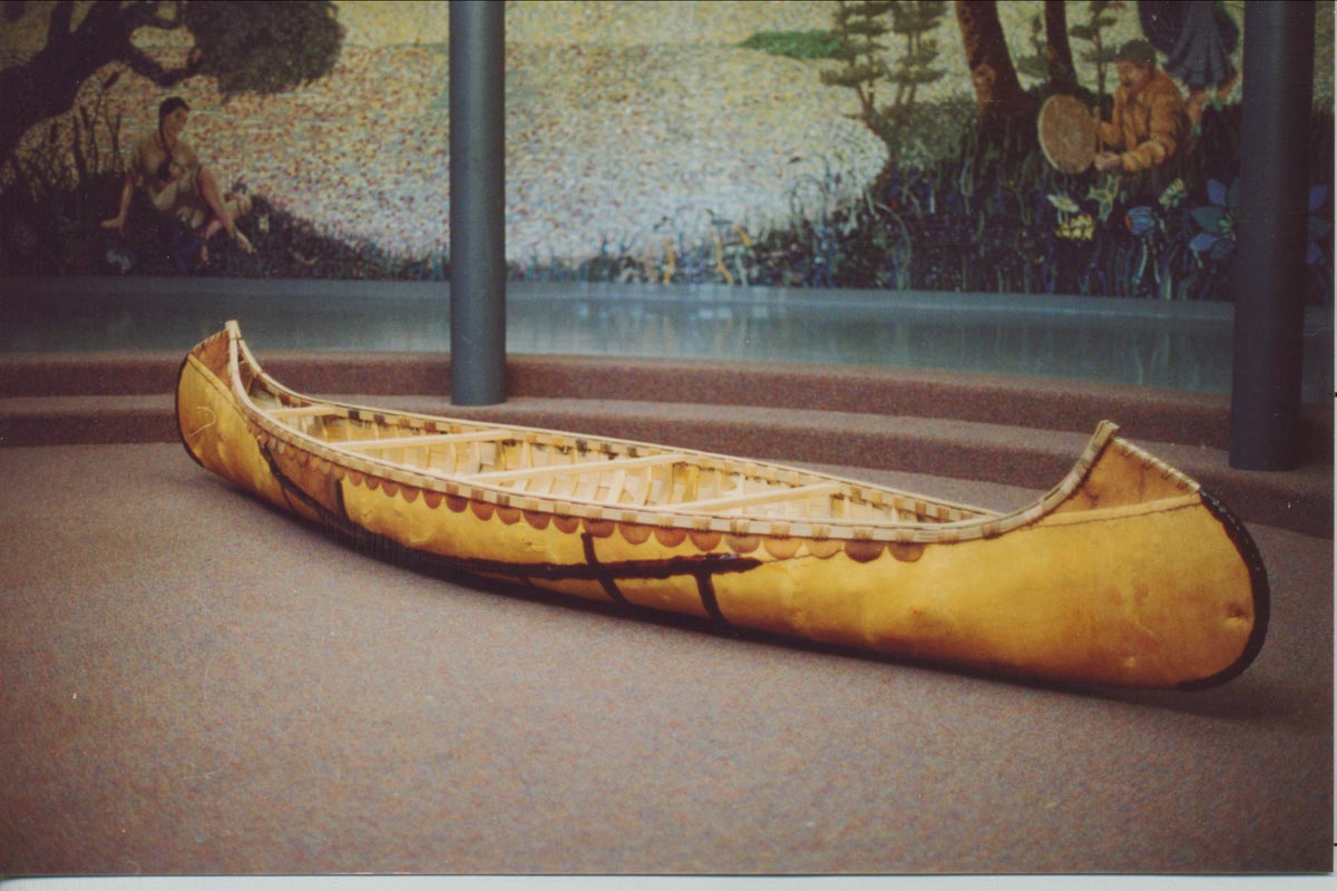 Birch Bark Canoes Picture
